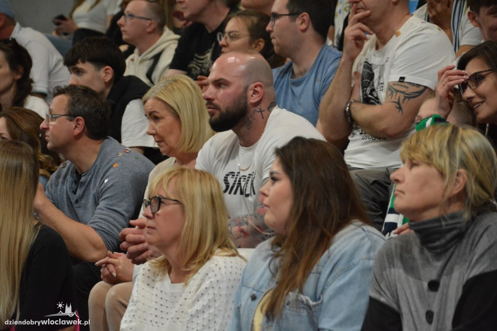 Kibice na meczu Anwil Włocławek vs BM Stal Ostrów