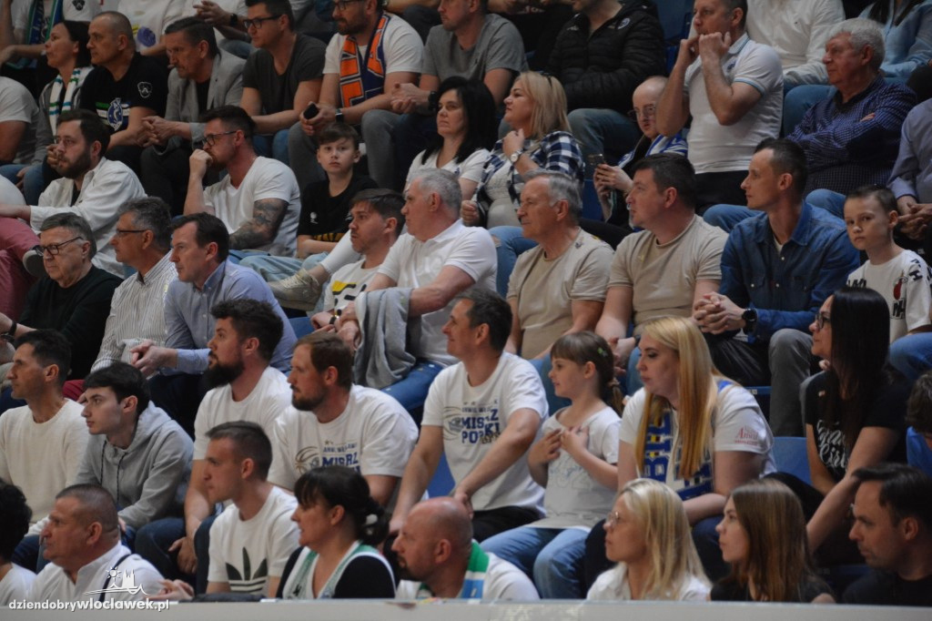 Kibice na meczu Anwil Włocławek vs BM Stal Ostrów