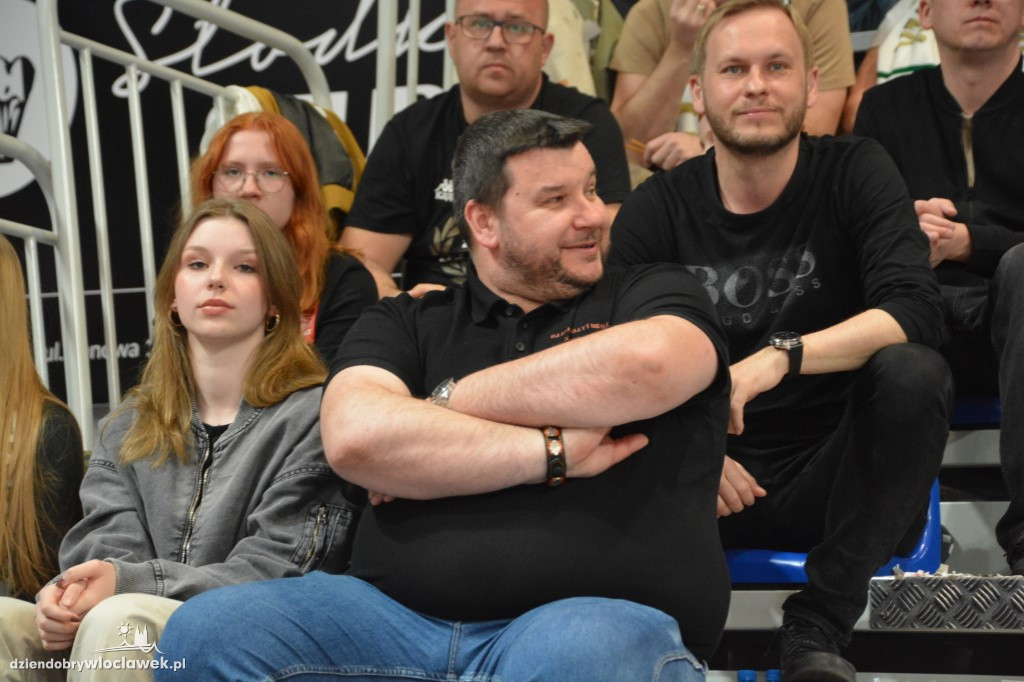 Kibice na meczu Anwil Włocławek vs BM Stal Ostrów