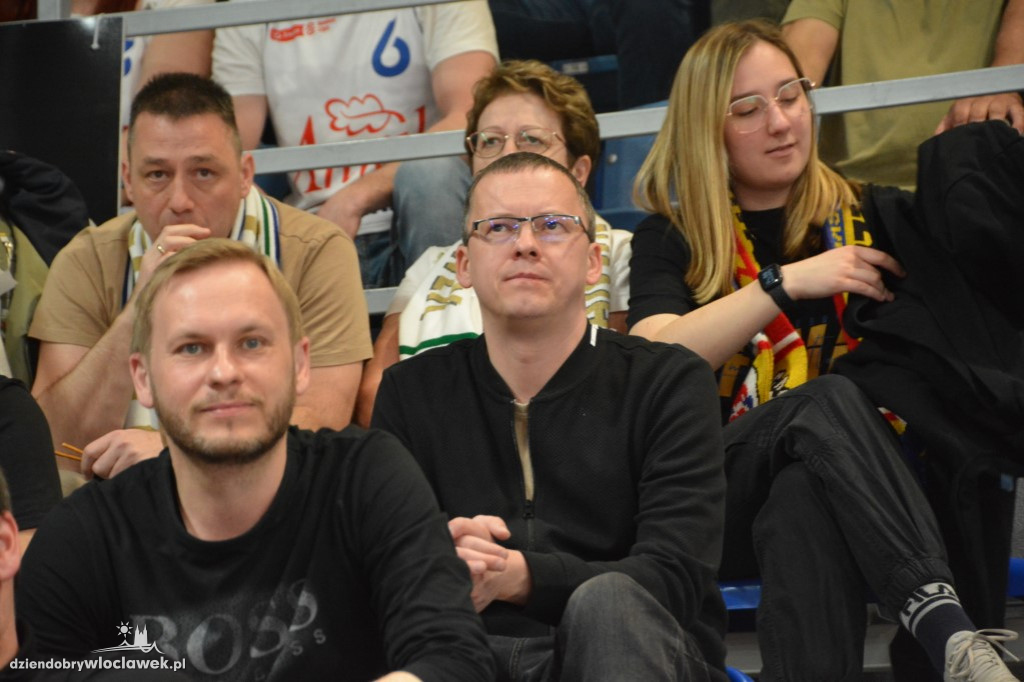 Kibice na meczu Anwil Włocławek vs BM Stal Ostrów
