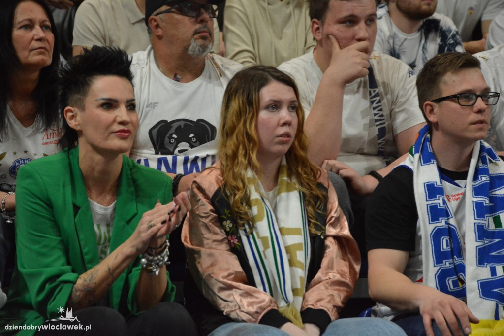 Kibice na meczu Anwil Włocławek vs BM Stal Ostrów