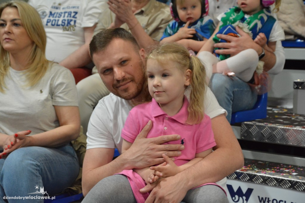 Kibice na meczu Anwil Włocławek vs BM Stal Ostrów