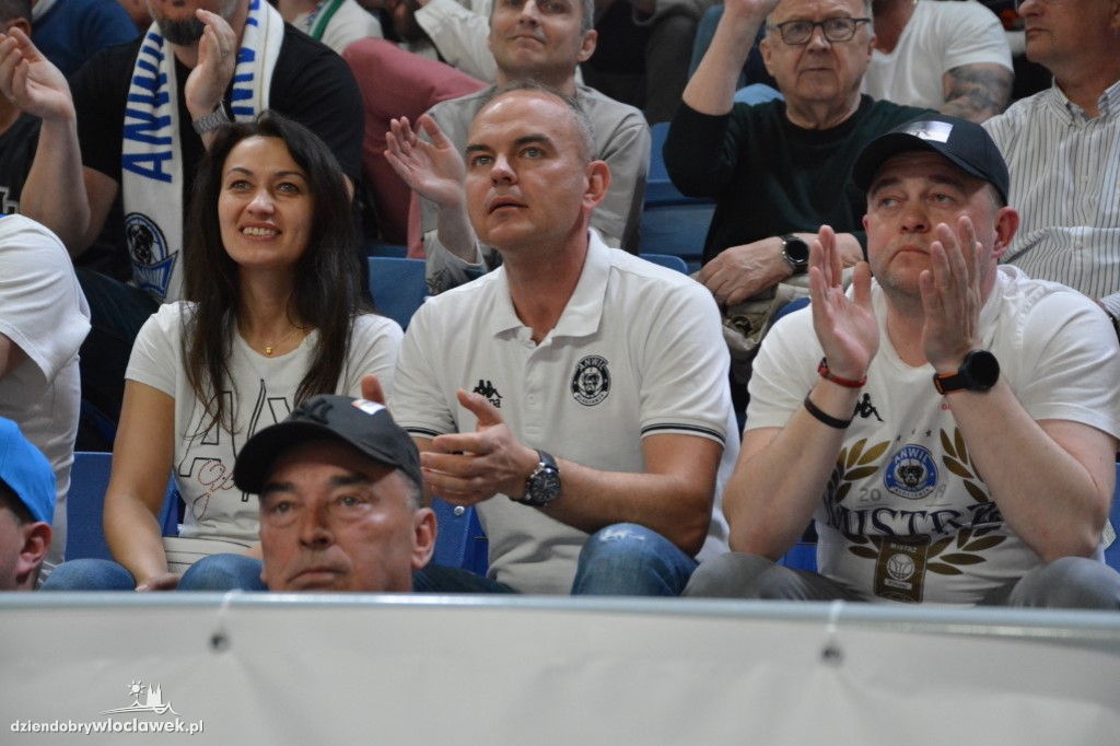 Kibice na meczu Anwil Włocławek vs BM Stal Ostrów