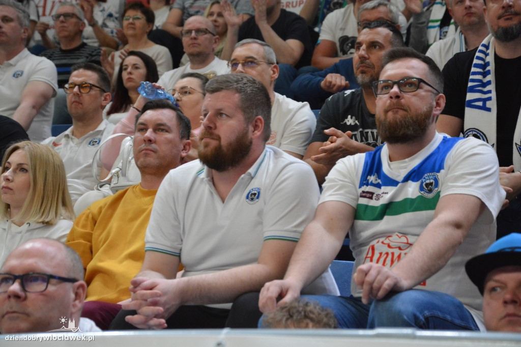 Kibice na meczu Anwil Włocławek vs BM Stal Ostrów