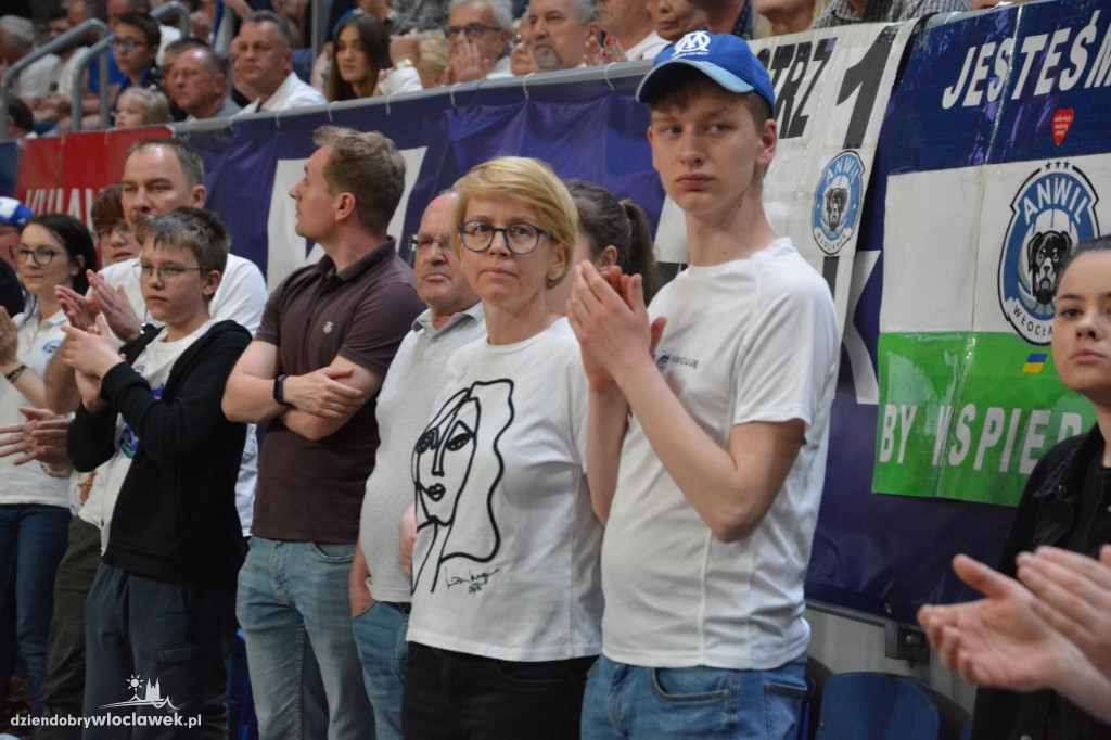 Kibice na meczu Anwil Włocławek vs BM Stal Ostrów