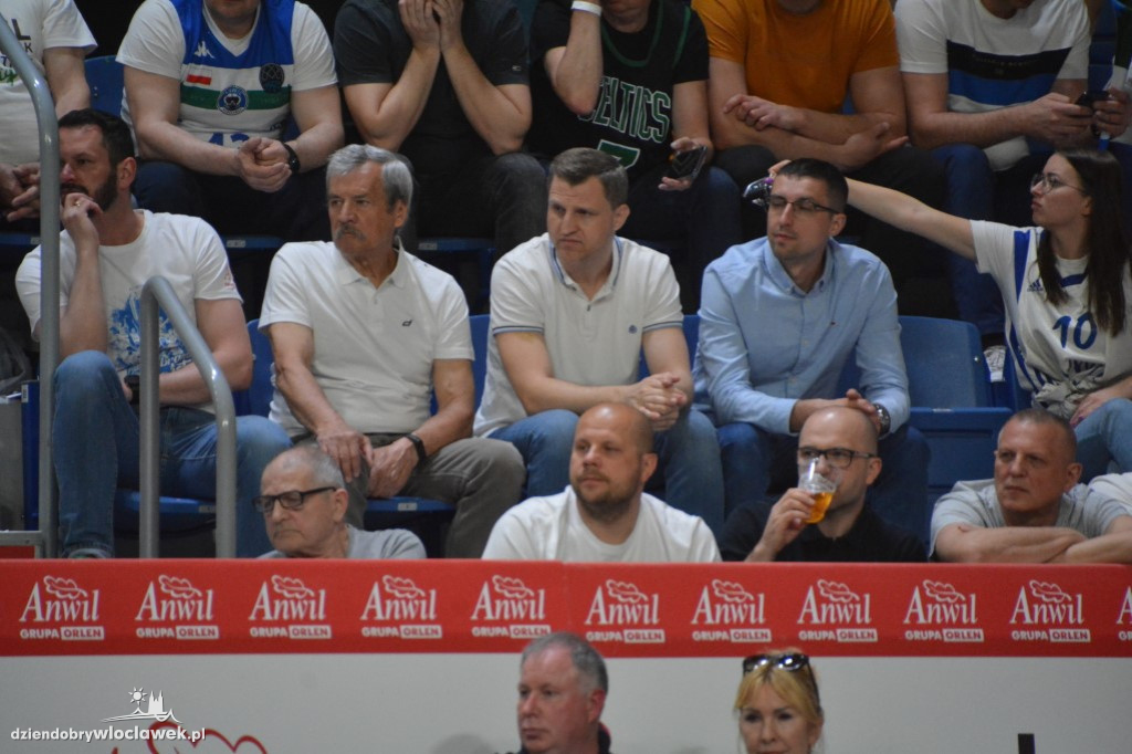 Kibice na meczu Anwil Włocławek vs BM Stal Ostrów
