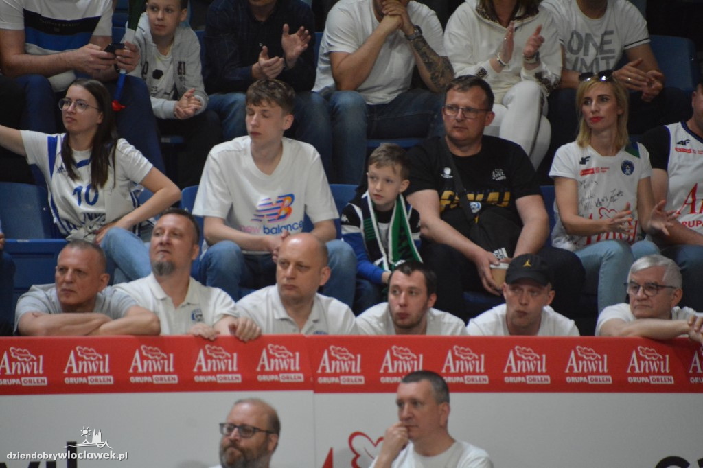 Kibice na meczu Anwil Włocławek vs BM Stal Ostrów