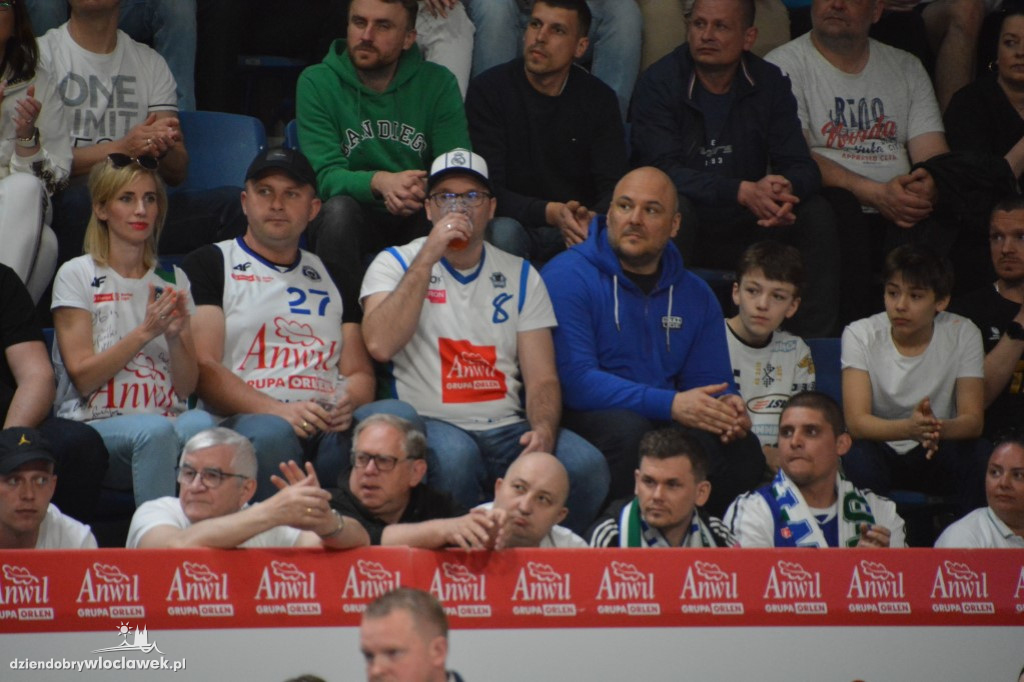 Kibice na meczu Anwil Włocławek vs BM Stal Ostrów