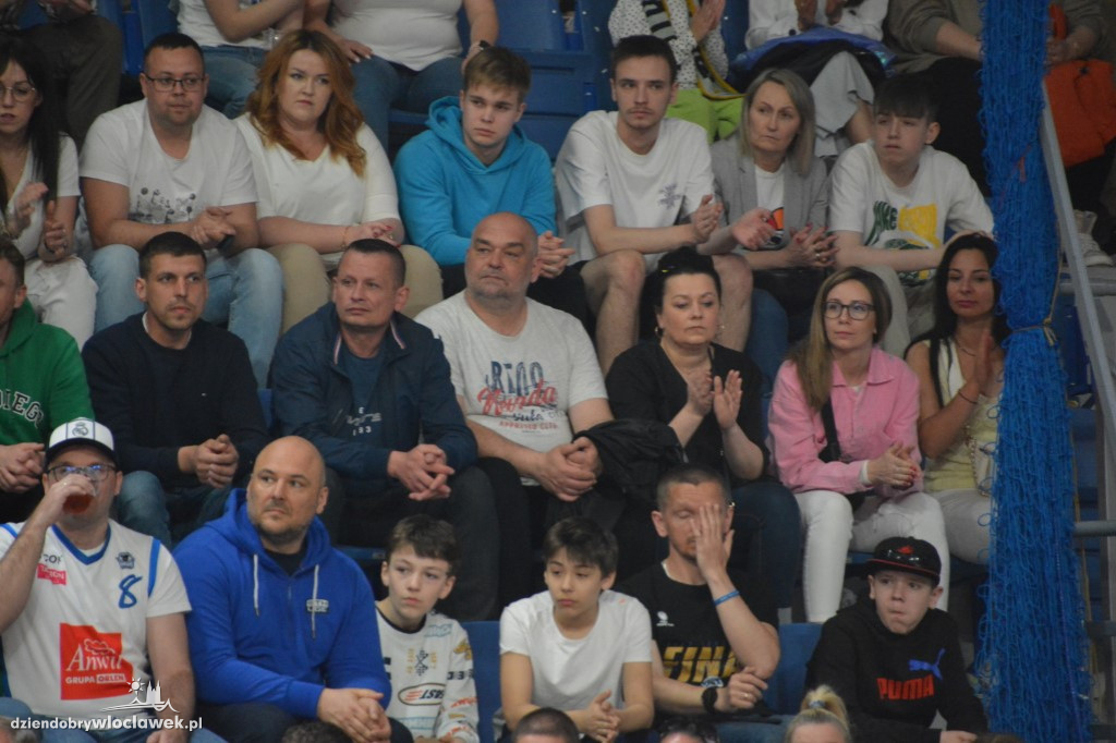 Kibice na meczu Anwil Włocławek vs BM Stal Ostrów