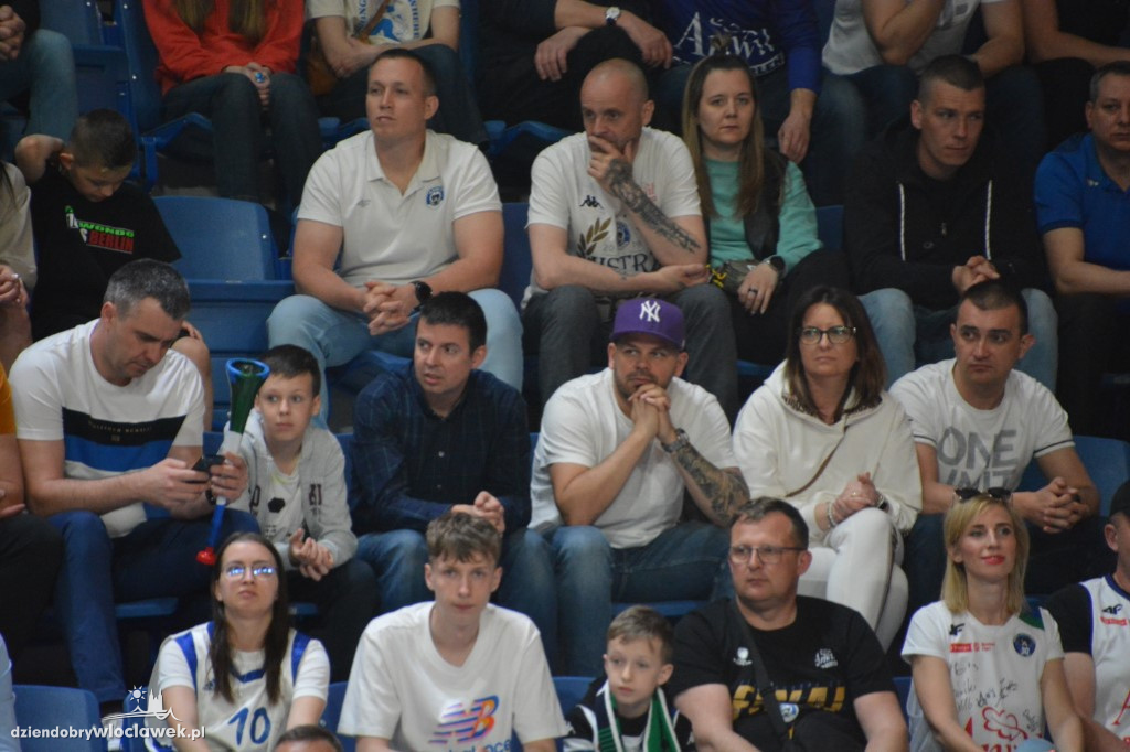 Kibice na meczu Anwil Włocławek vs BM Stal Ostrów