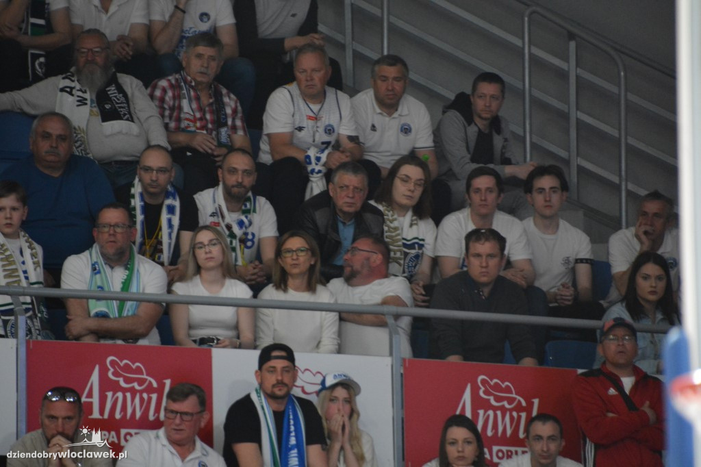 Kibice na meczu Anwil Włocławek vs BM Stal Ostrów