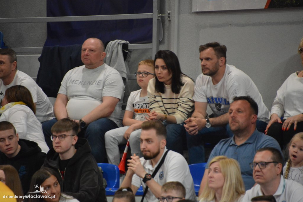 Kibice na meczu Anwil Włocławek vs BM Stal Ostrów
