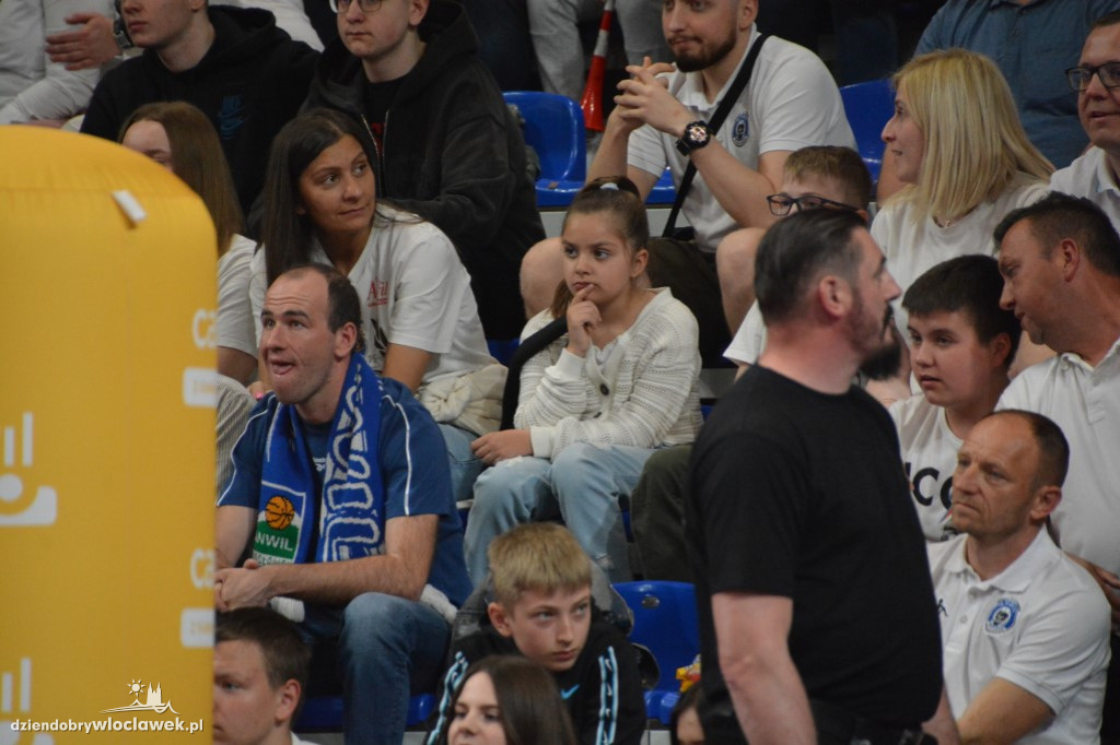 Kibice na meczu Anwil Włocławek vs BM Stal Ostrów