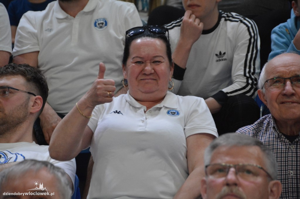 Kibice na meczu Anwil Włocławek vs BM Stal Ostrów