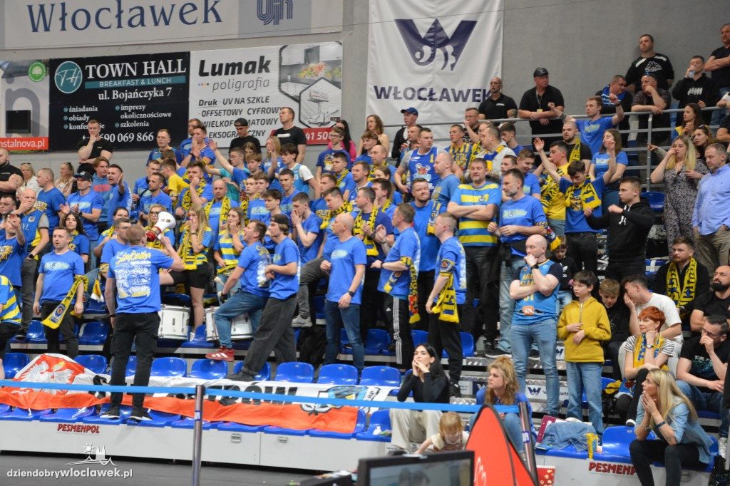 Kibice na meczu Anwil Włocławek vs BM Stal Ostrów