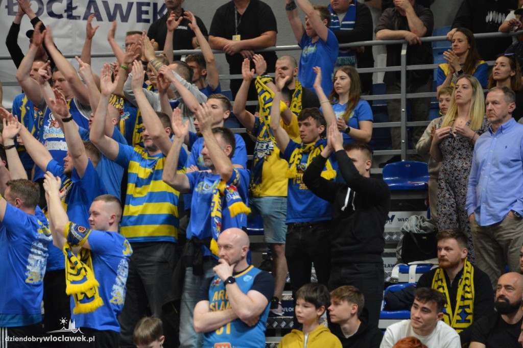 Kibice na meczu Anwil Włocławek vs BM Stal Ostrów