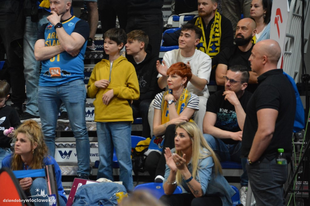 Kibice na meczu Anwil Włocławek vs BM Stal Ostrów