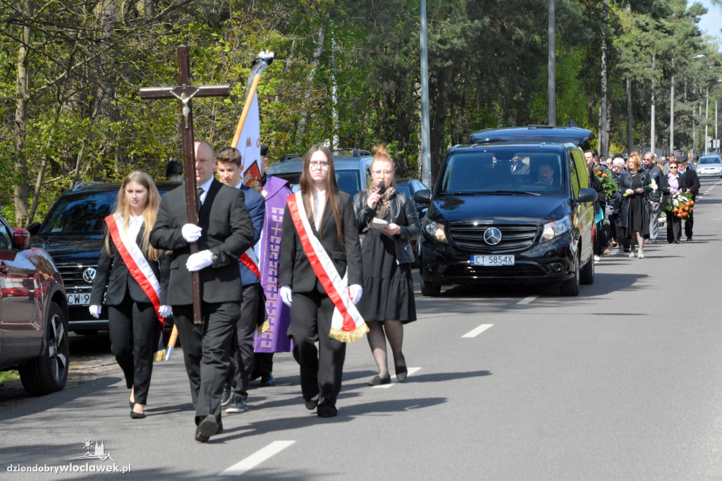 Pogrzeb byłego dyrektora LO im. Kopernika