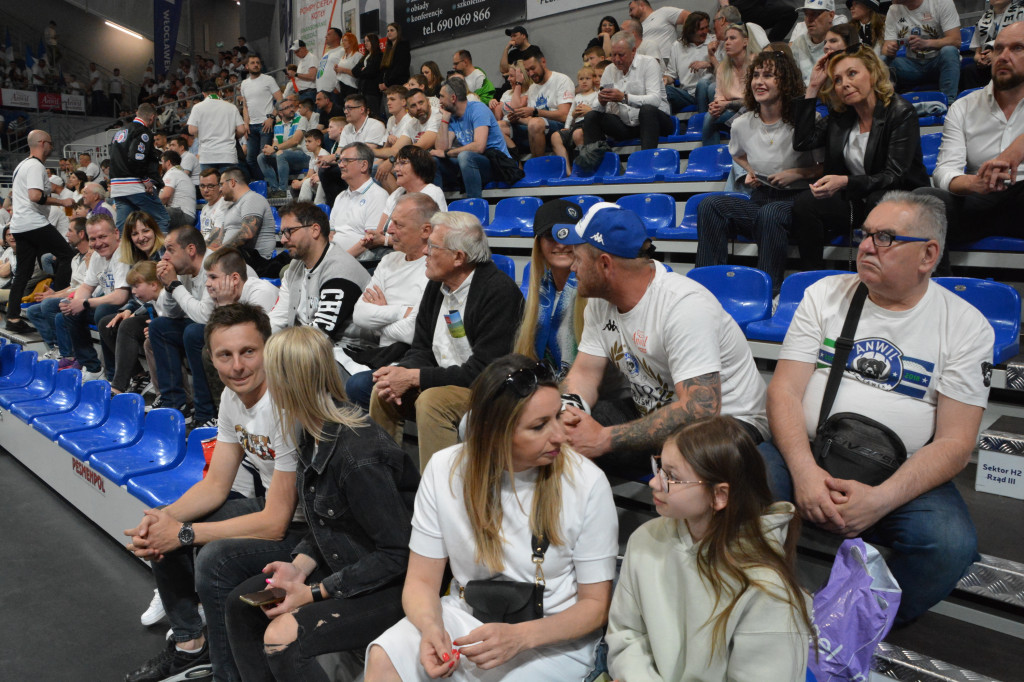 Kibice na trzecim meczu Anwil vs. King Szczecin