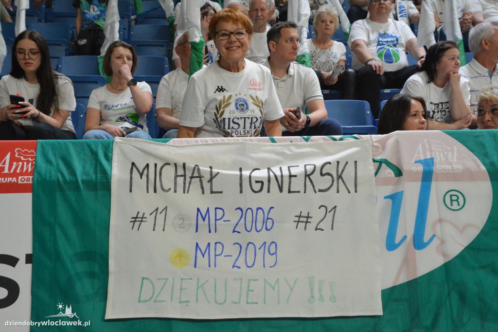 Kibice na trzecim meczu Anwil vs. King Szczecin
