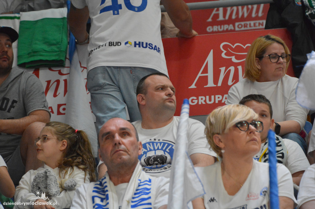 Kibice na trzecim meczu Anwil vs. King Szczecin