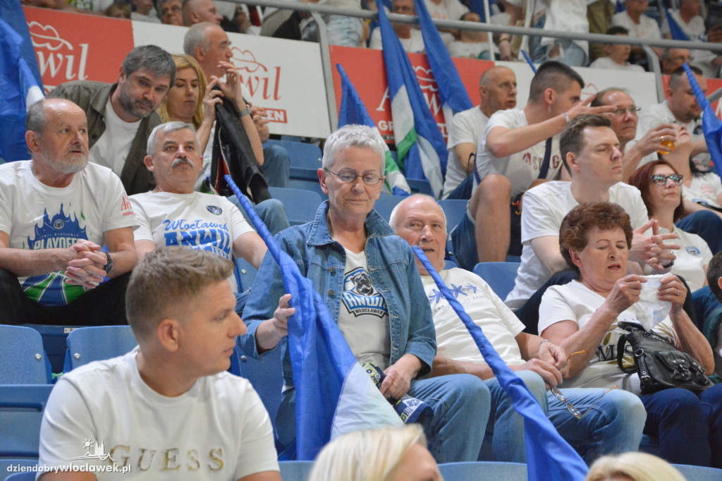 Kibice na trzecim meczu Anwil vs. King Szczecin