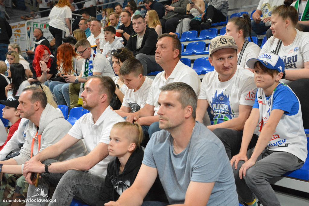 Kibice na trzecim meczu Anwil vs. King Szczecin