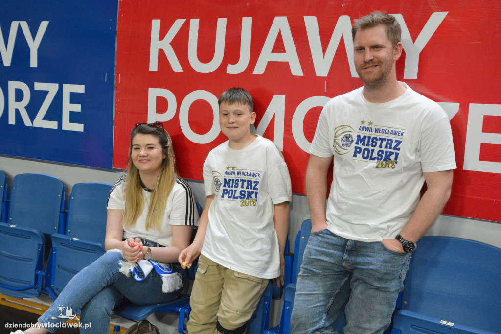 Kibice na trzecim meczu Anwil vs. King Szczecin