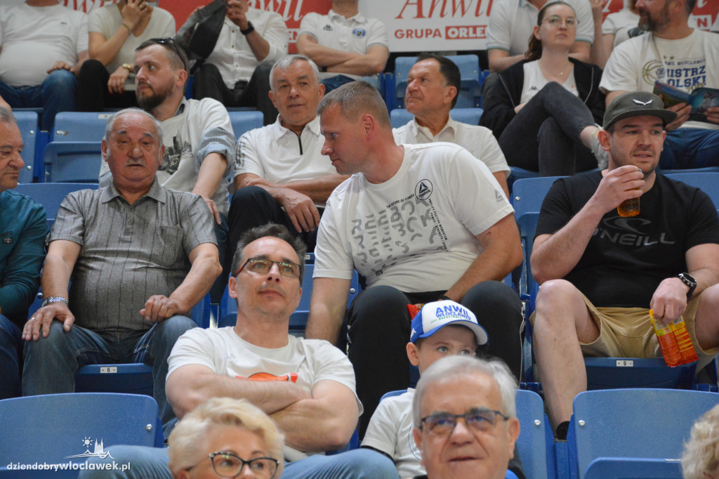 Kibice na trzecim meczu Anwil vs. King Szczecin