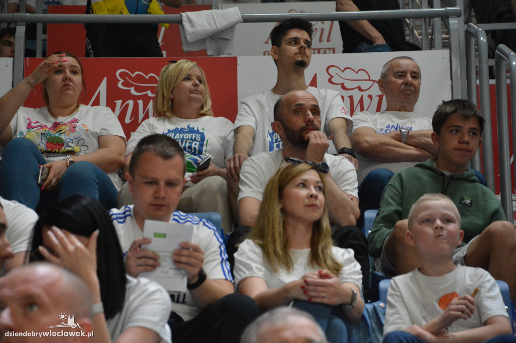 Kibice na trzecim meczu Anwil vs. King Szczecin