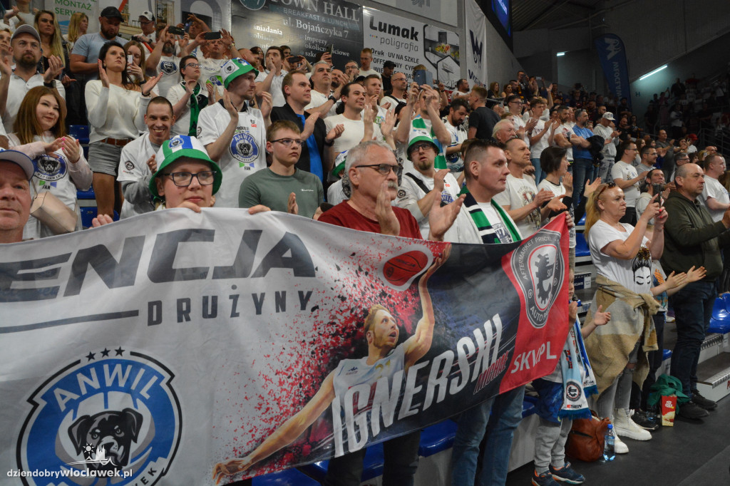 Kibice na trzecim meczu Anwil vs. King Szczecin