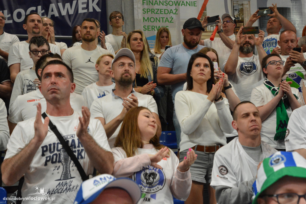 Kibice na trzecim meczu Anwil vs. King Szczecin