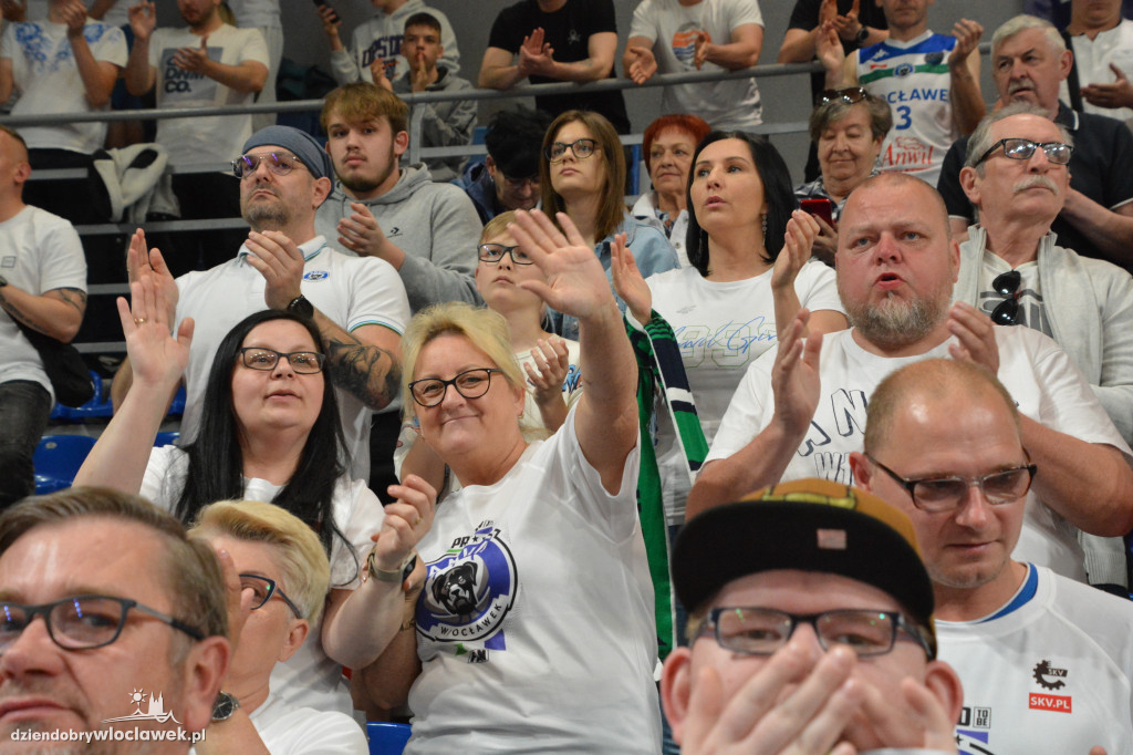 Kibice na trzecim meczu Anwil vs. King Szczecin