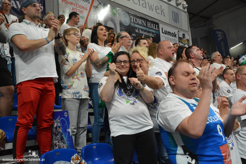 Kibice na trzecim meczu Anwil vs. King Szczecin