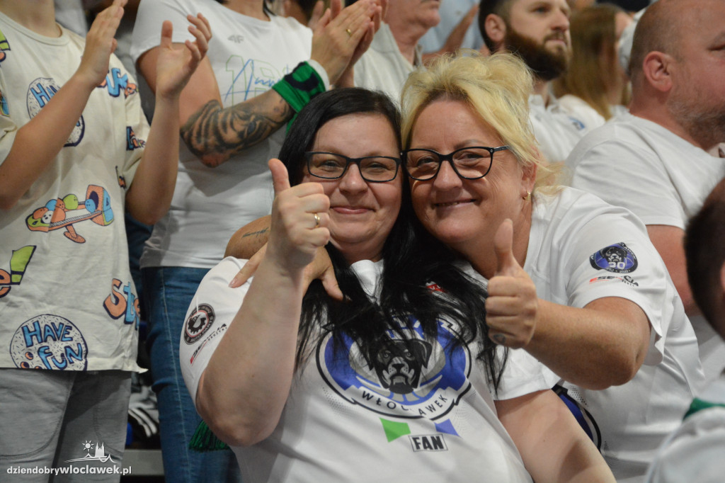 Kibice na trzecim meczu Anwil vs. King Szczecin
