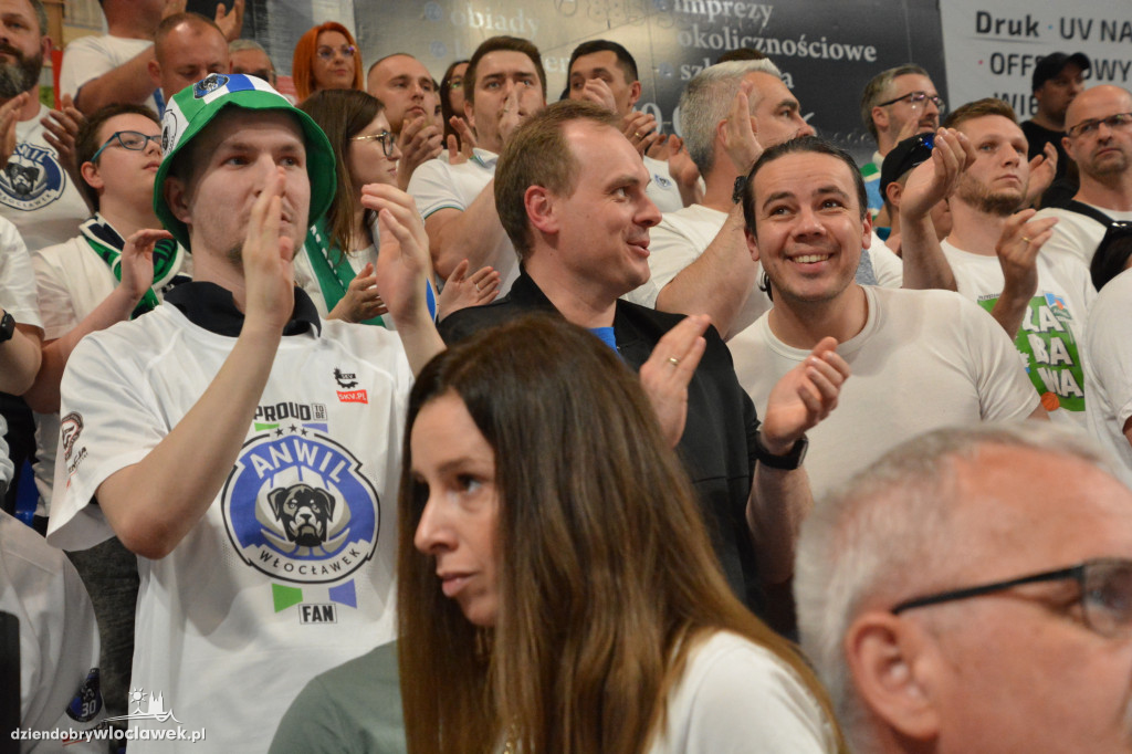 Kibice na trzecim meczu Anwil vs. King Szczecin