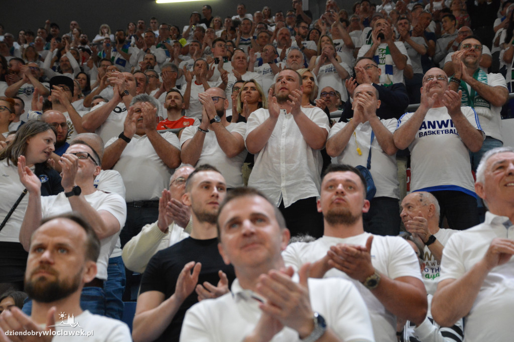 Kibice na trzecim meczu Anwil vs. King Szczecin