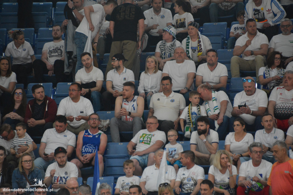 Kibice na trzecim meczu Anwil vs. King Szczecin