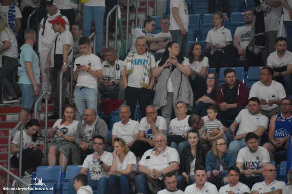 Kibice na trzecim meczu Anwil vs. King Szczecin