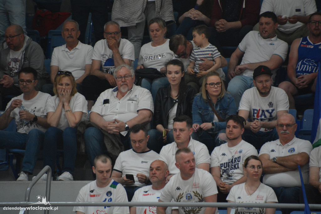 Kibice na trzecim meczu Anwil vs. King Szczecin
