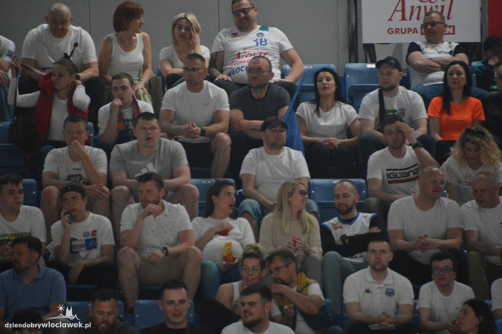 Kibice na trzecim meczu Anwil vs. King Szczecin