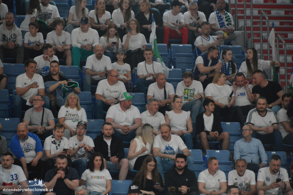 Kibice na trzecim meczu Anwil vs. King Szczecin