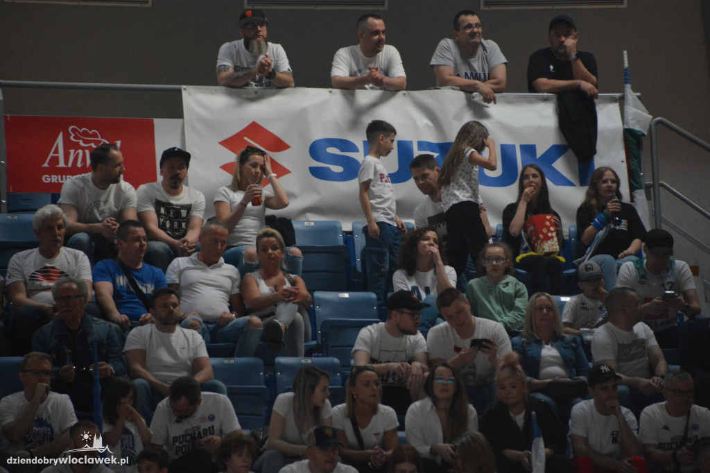 Kibice na trzecim meczu Anwil vs. King Szczecin