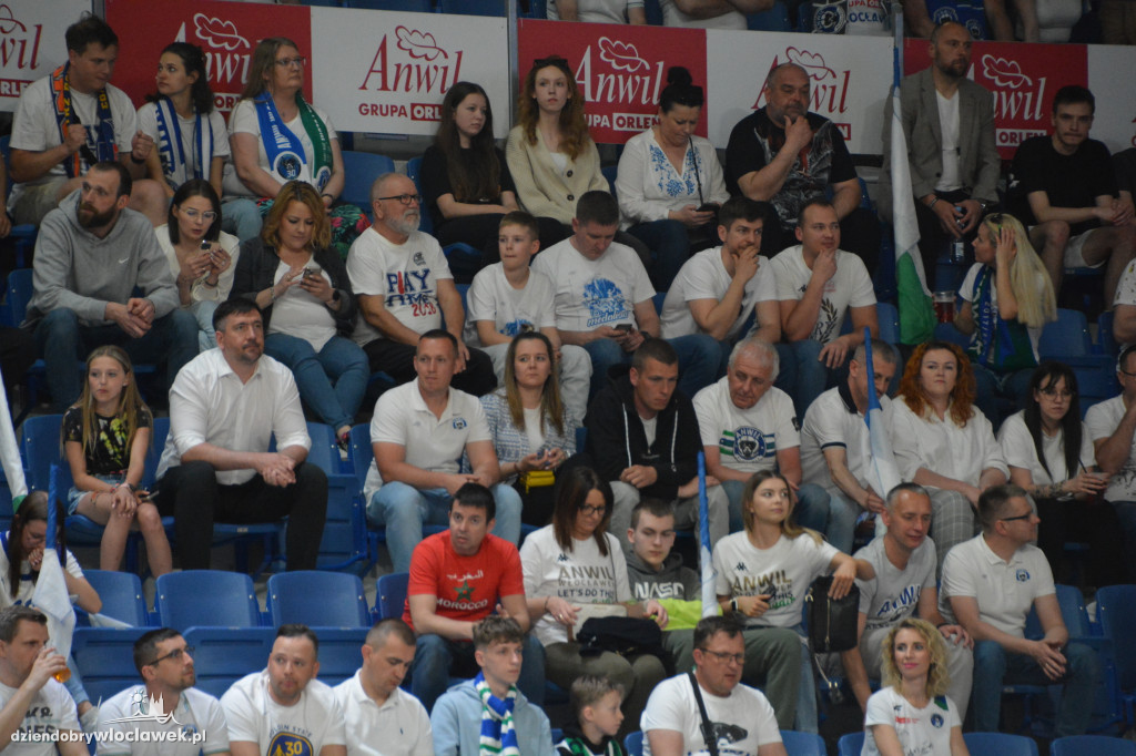 Kibice na trzecim meczu Anwil vs. King Szczecin