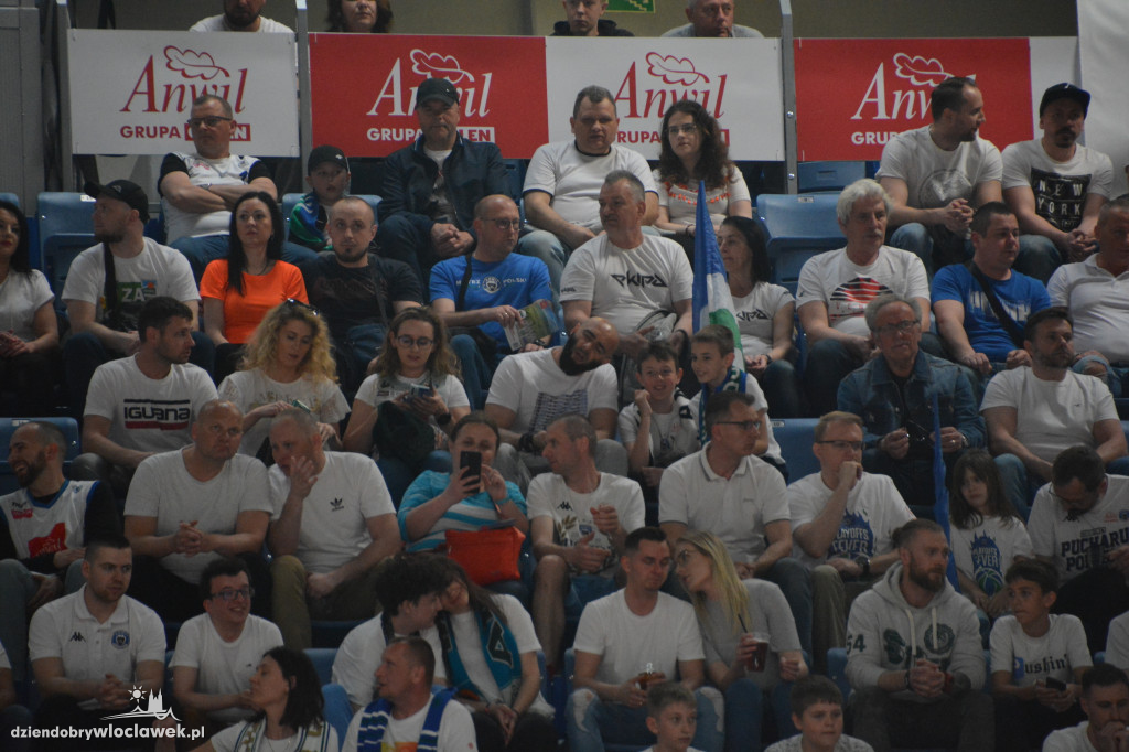 Kibice na trzecim meczu Anwil vs. King Szczecin
