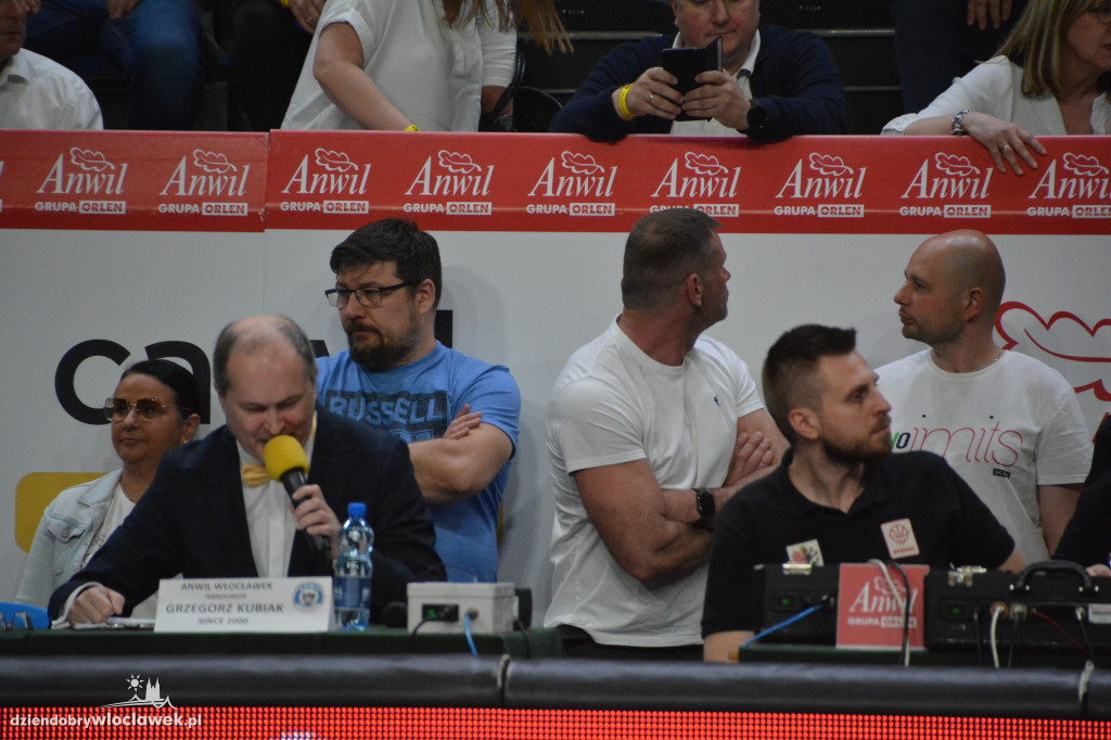 Kibice na trzecim meczu Anwil vs. King Szczecin