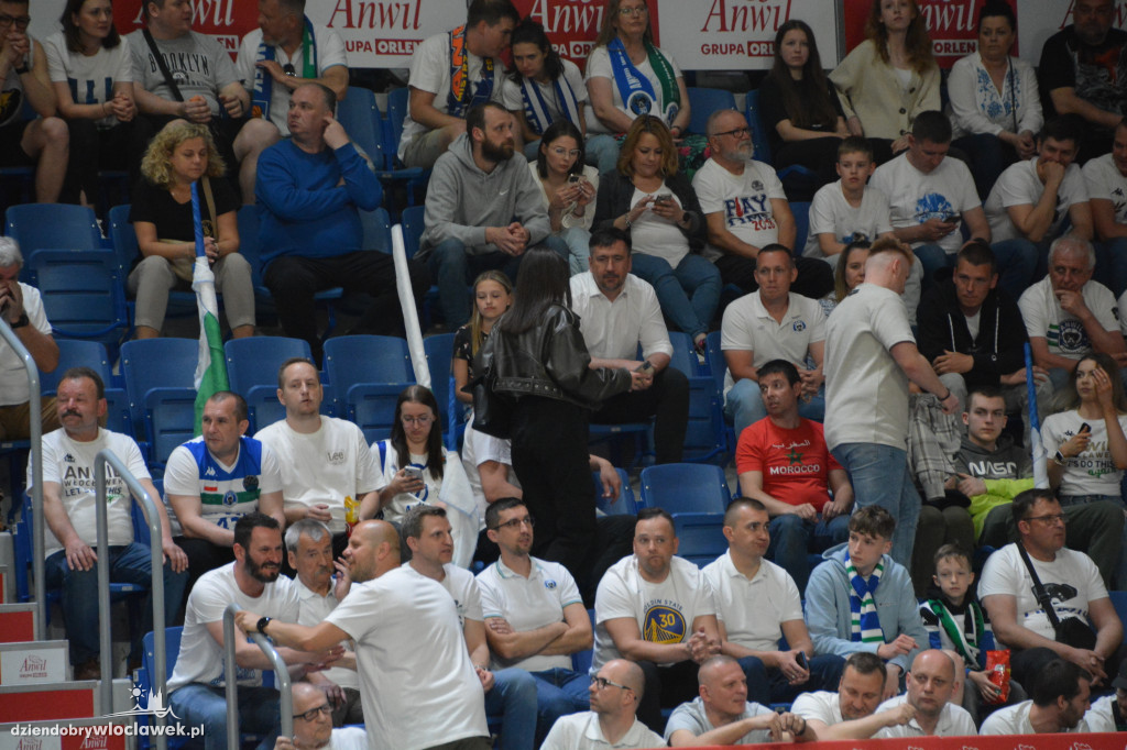 Kibice na trzecim meczu Anwil vs. King Szczecin