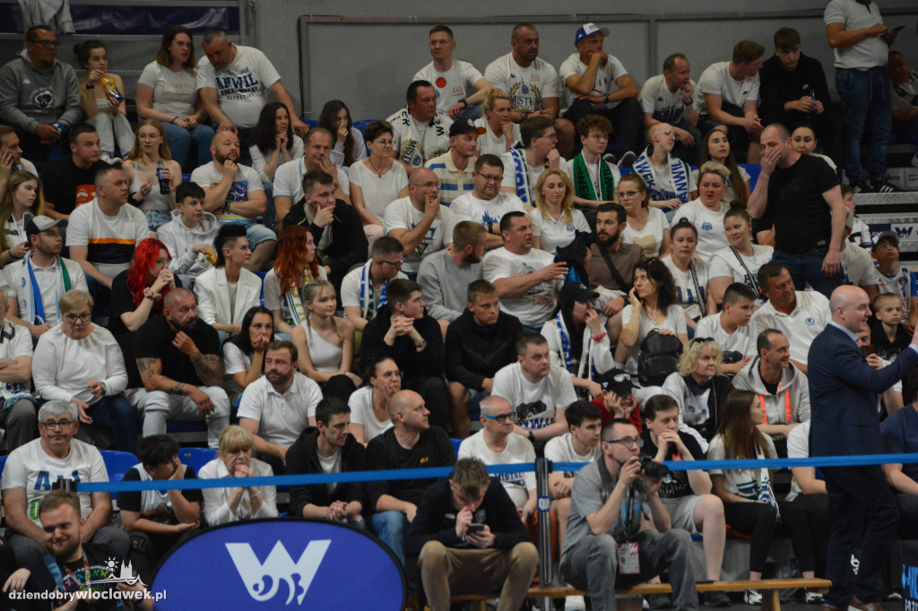 Kibice na trzecim meczu Anwil vs. King Szczecin