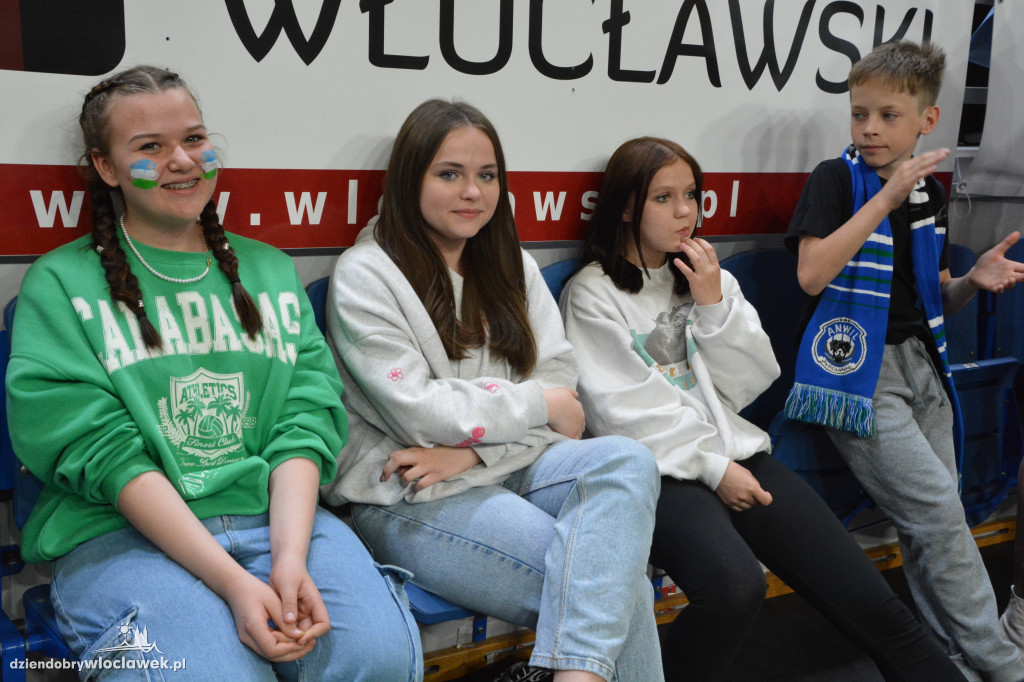 Kibice na trzecim meczu Anwil vs. King Szczecin