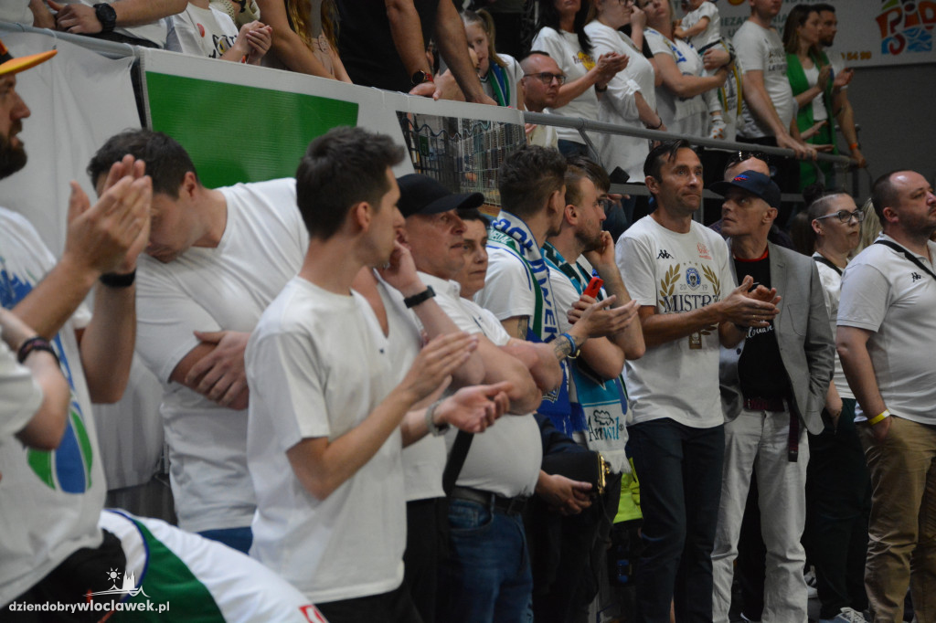 Kibice na trzecim meczu Anwil vs. King Szczecin